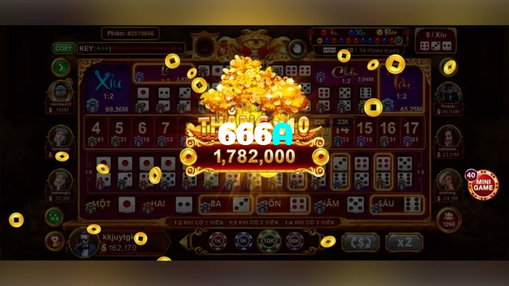 666A casino presented on mobile device in Pakistan with slots and live games